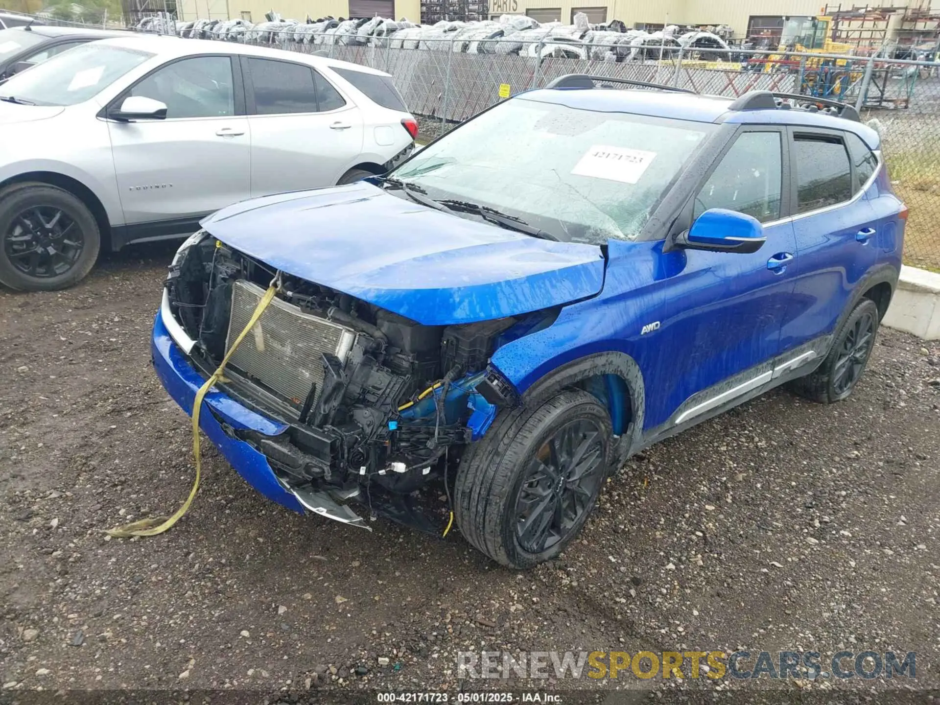2 Photograph of a damaged car KNDEUCA22N7245165 KIA SELTOS 2022