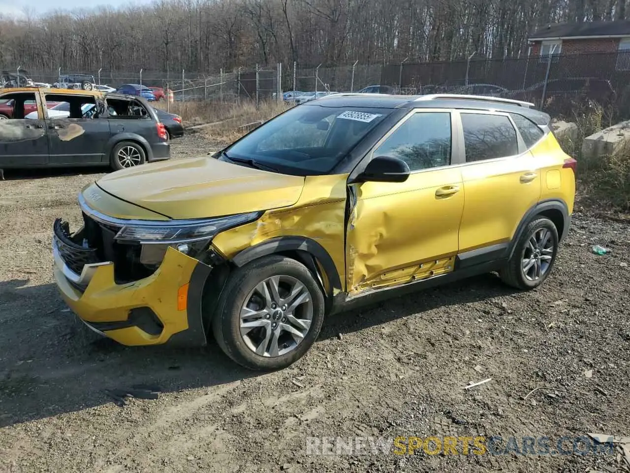 1 Фотография поврежденного автомобиля KNDEUCAA2N7235341 KIA SELTOS 2022