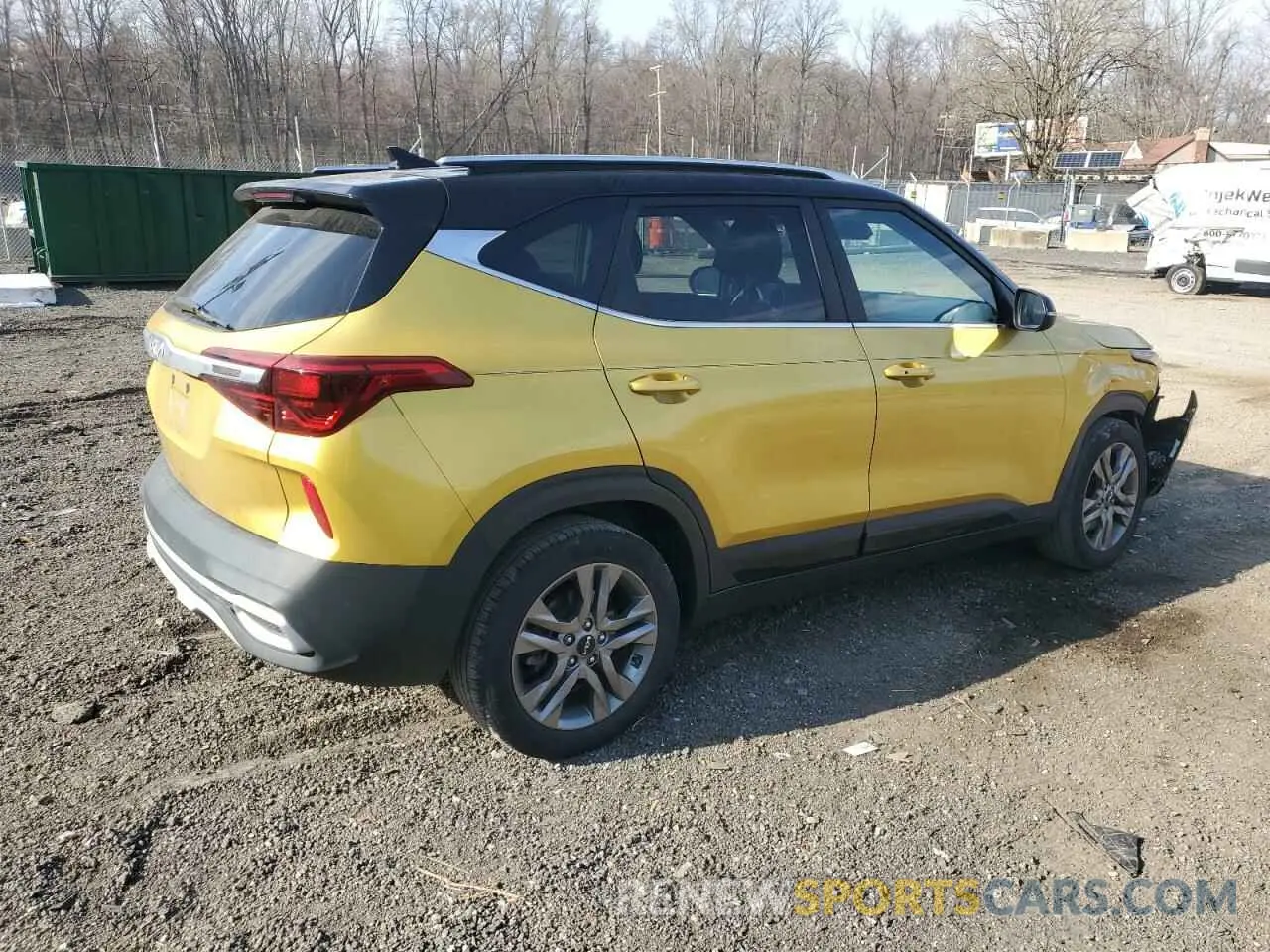 3 Фотография поврежденного автомобиля KNDEUCAA2N7235341 KIA SELTOS 2022