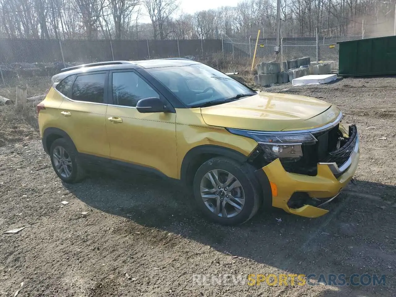 4 Фотография поврежденного автомобиля KNDEUCAA2N7235341 KIA SELTOS 2022