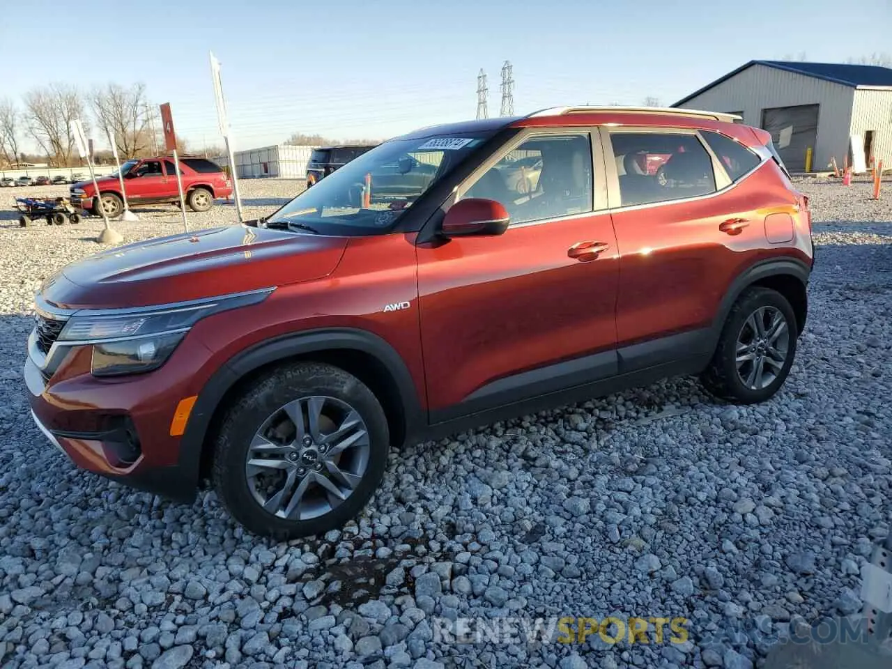 1 Фотография поврежденного автомобиля KNDEUCAA4N7318494 KIA SELTOS 2022