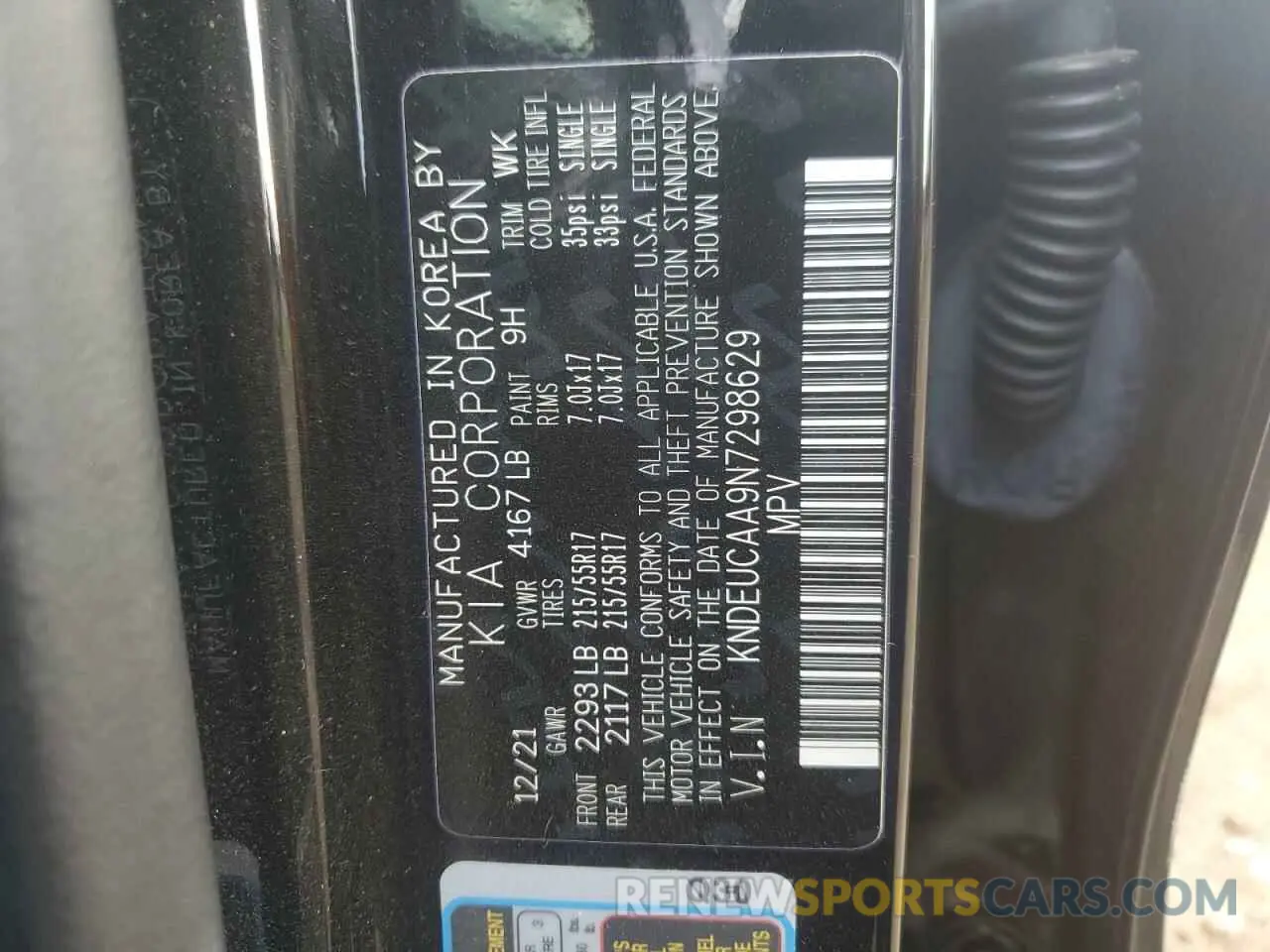 13 Фотография поврежденного автомобиля KNDEUCAA9N7298629 KIA SELTOS 2022