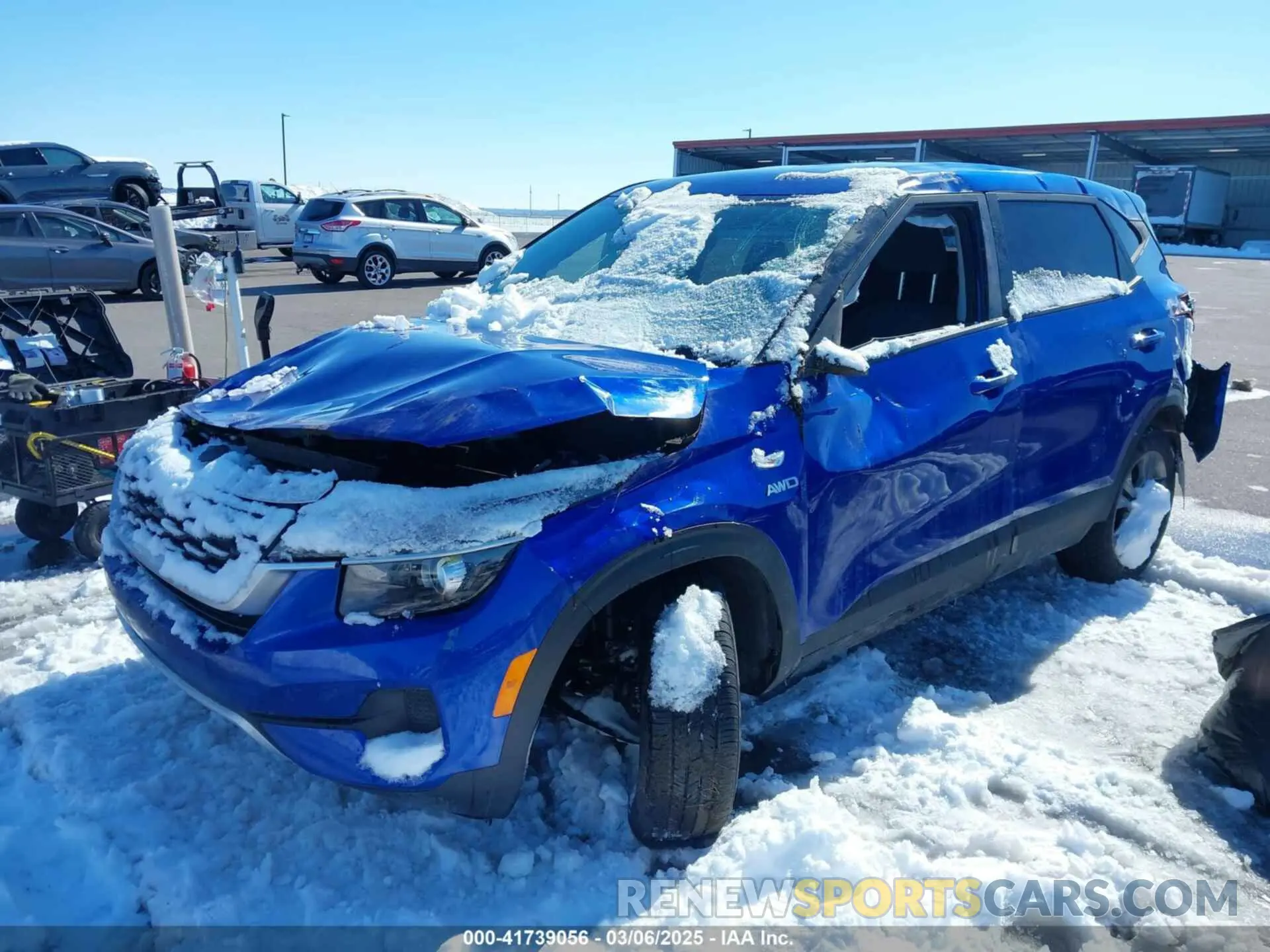 2 Photograph of a damaged car KNDEPCAA0P7430395 KIA SELTOS 2023
