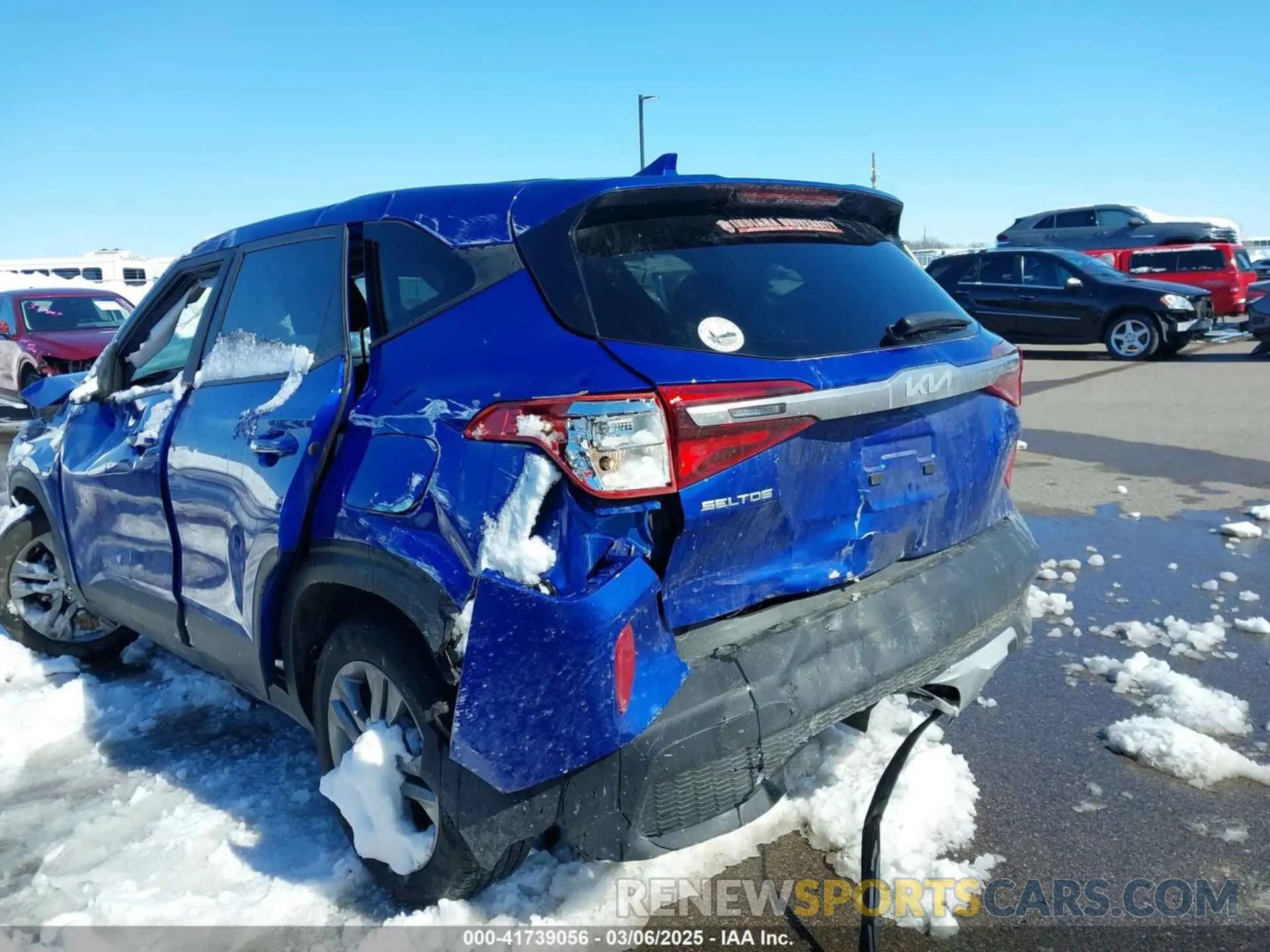 6 Photograph of a damaged car KNDEPCAA0P7430395 KIA SELTOS 2023