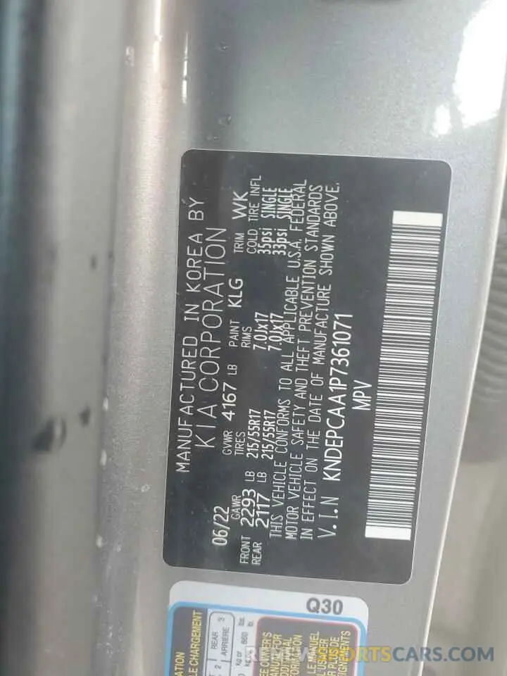 13 Фотография поврежденного автомобиля KNDEPCAA1P7361071 KIA SELTOS 2023