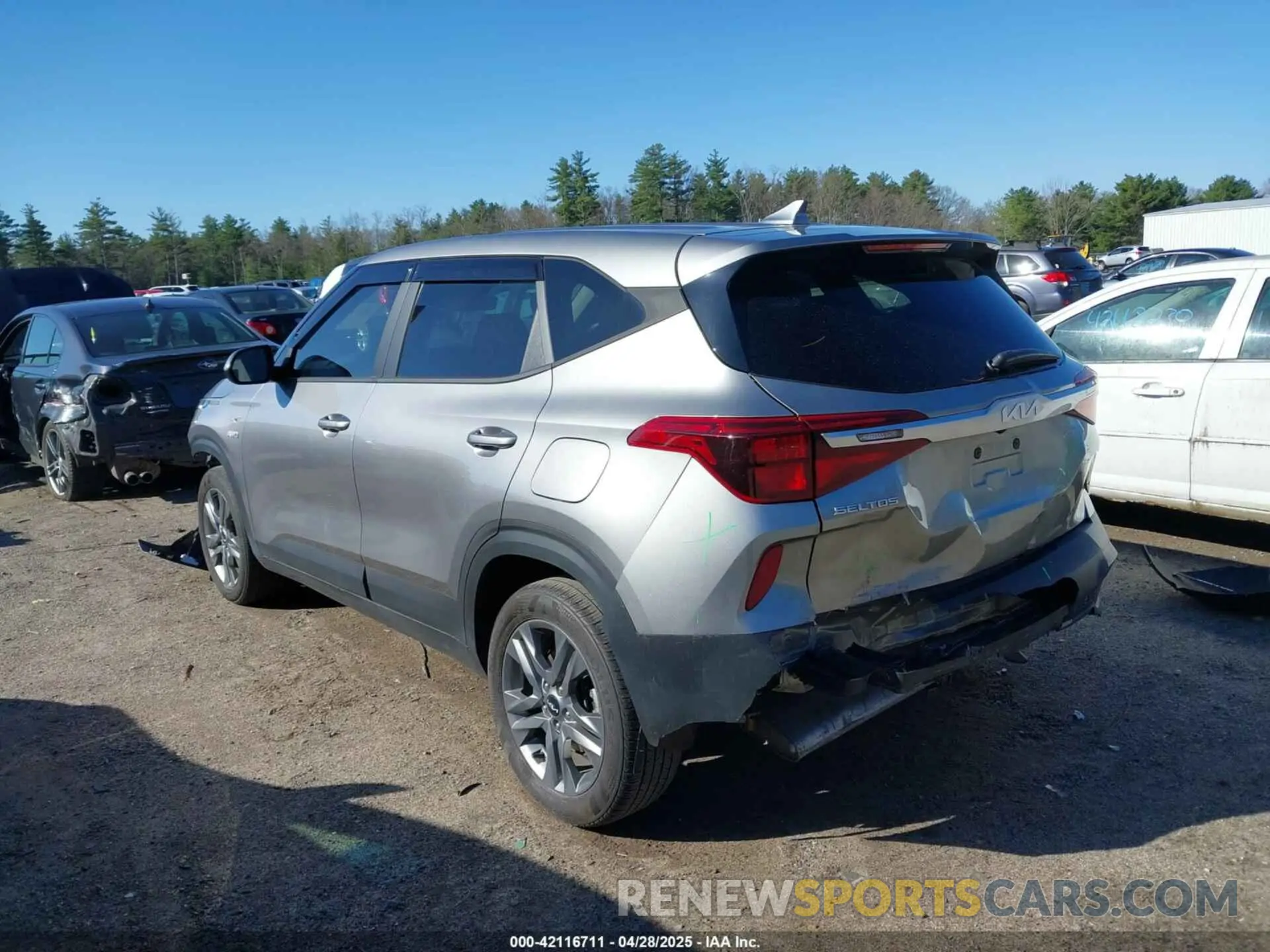 3 Фотография поврежденного автомобиля KNDEPCAA2P7432665 KIA SELTOS 2023