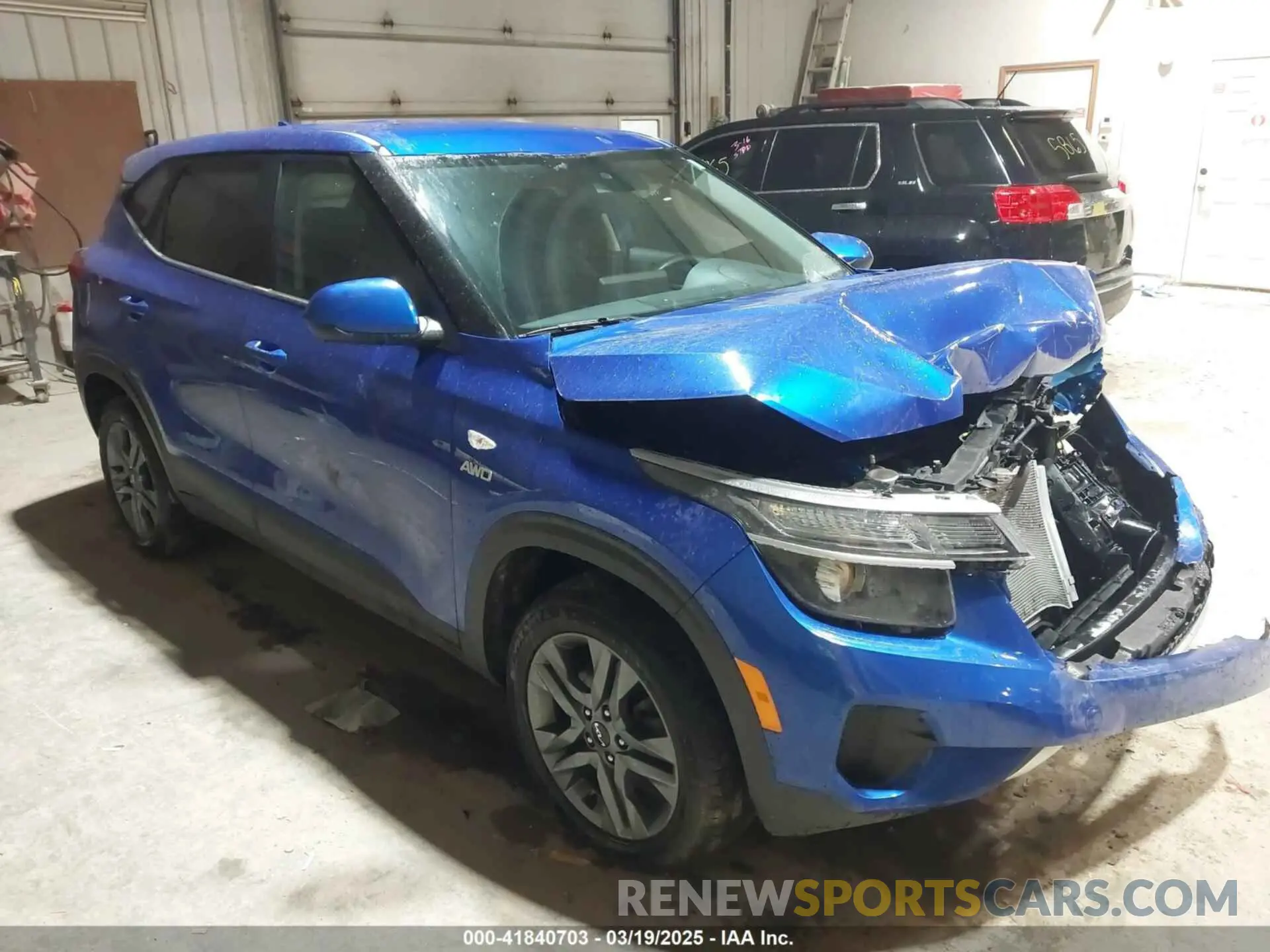 1 Photograph of a damaged car KNDEPCAA2P7436375 KIA SELTOS 2023