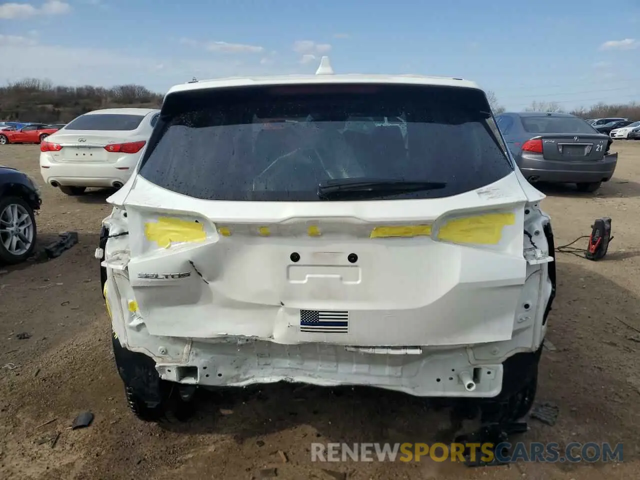 6 Photograph of a damaged car KNDEPCAA3P7450219 KIA SELTOS 2023