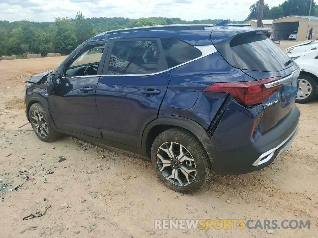 2 Фотография поврежденного автомобиля KNDERCAA2P7384708 KIA SELTOS 2023