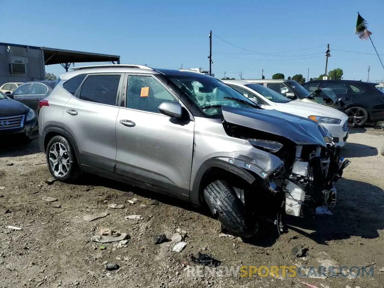 4 Фотография поврежденного автомобиля KNDERCAA2P7389763 KIA SELTOS 2023