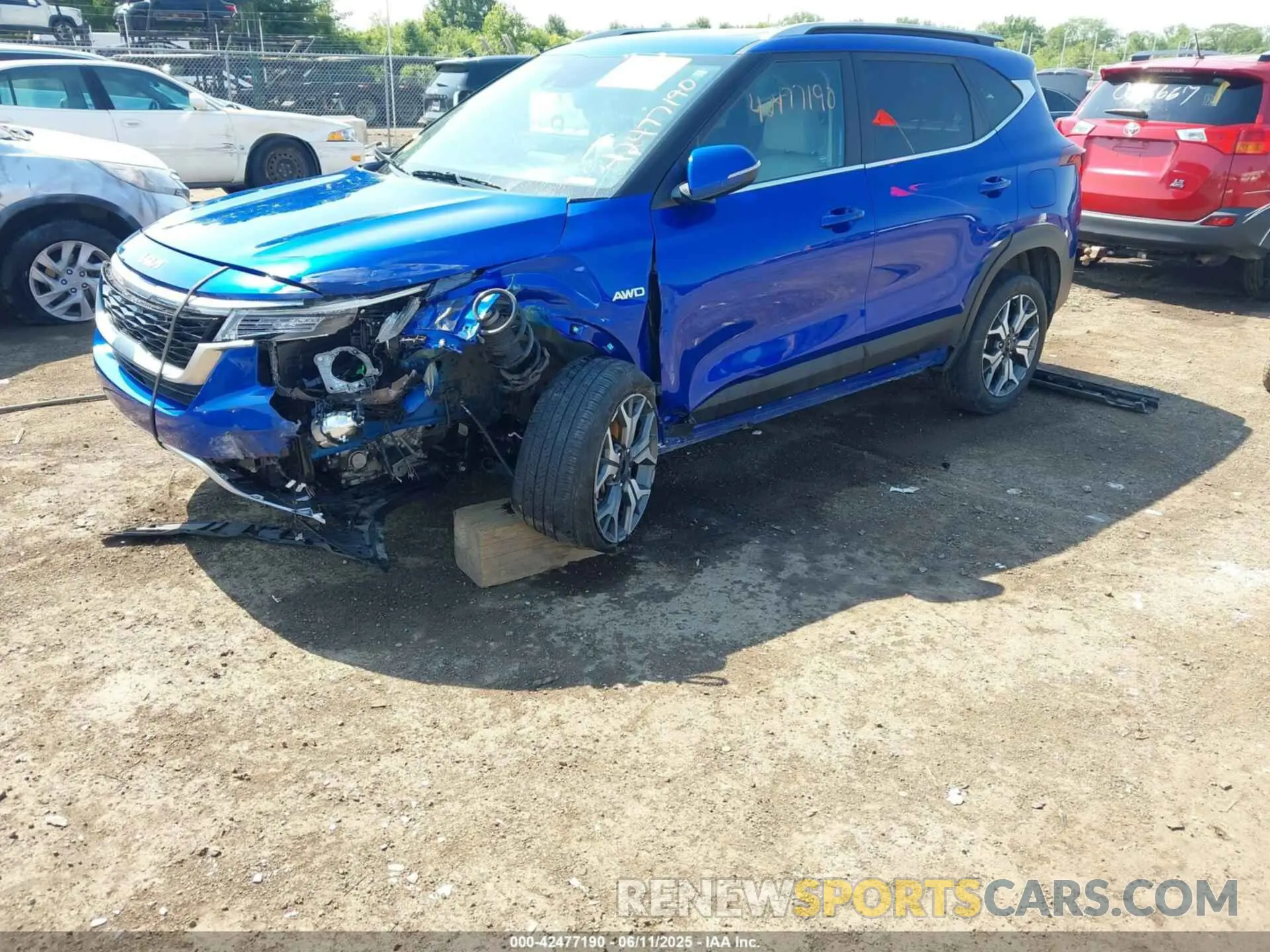 6 Фотография поврежденного автомобиля KNDERCAA2P7467359 KIA SELTOS 2023