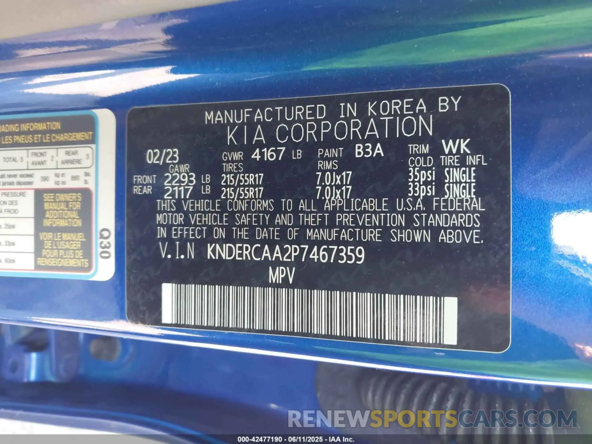 9 Фотография поврежденного автомобиля KNDERCAA2P7467359 KIA SELTOS 2023