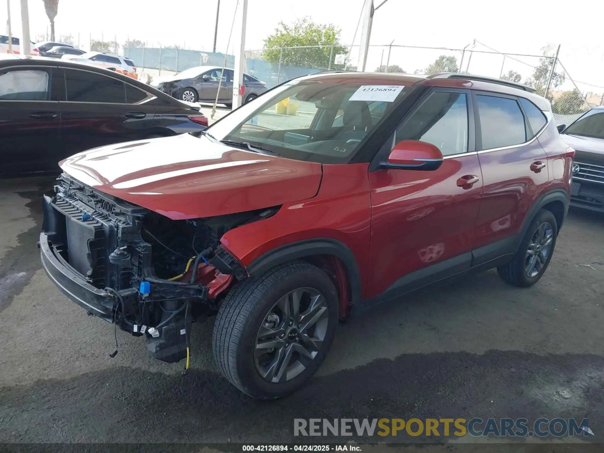 2 Фотография поврежденного автомобиля KNDEU2AA3P7462065 KIA SELTOS 2023