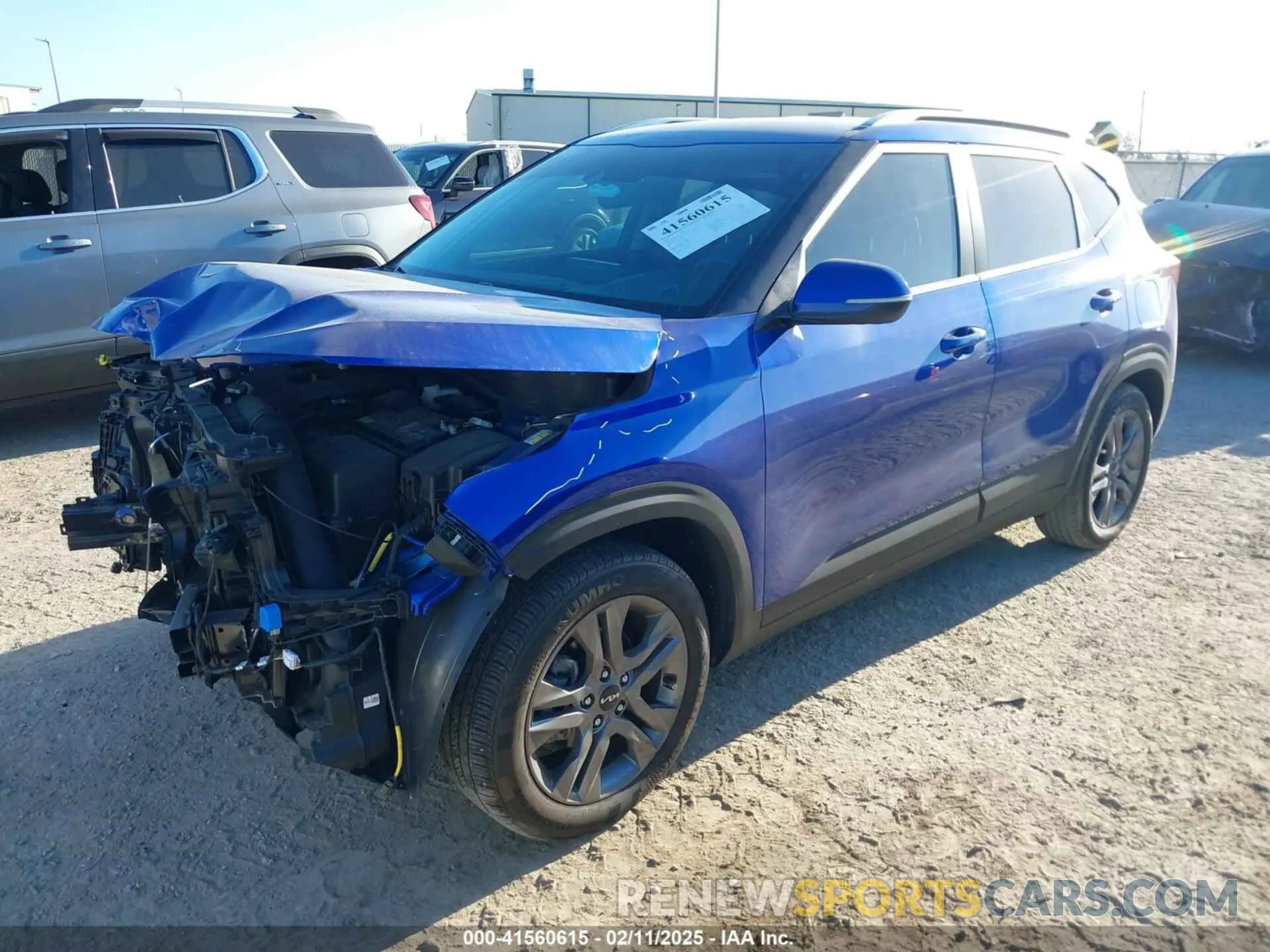 2 Photograph of a damaged car KNDEU2AA5P7417502 KIA SELTOS 2023