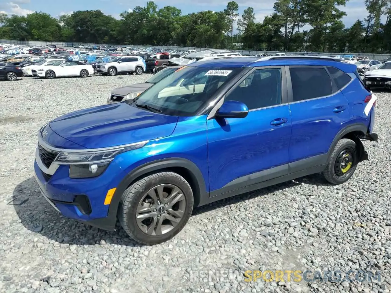 1 Photograph of a damaged car KNDEU2AA7P7410521 KIA SELTOS 2023
