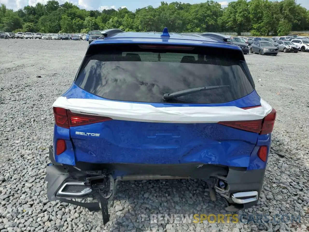 6 Photograph of a damaged car KNDEU2AA7P7410521 KIA SELTOS 2023