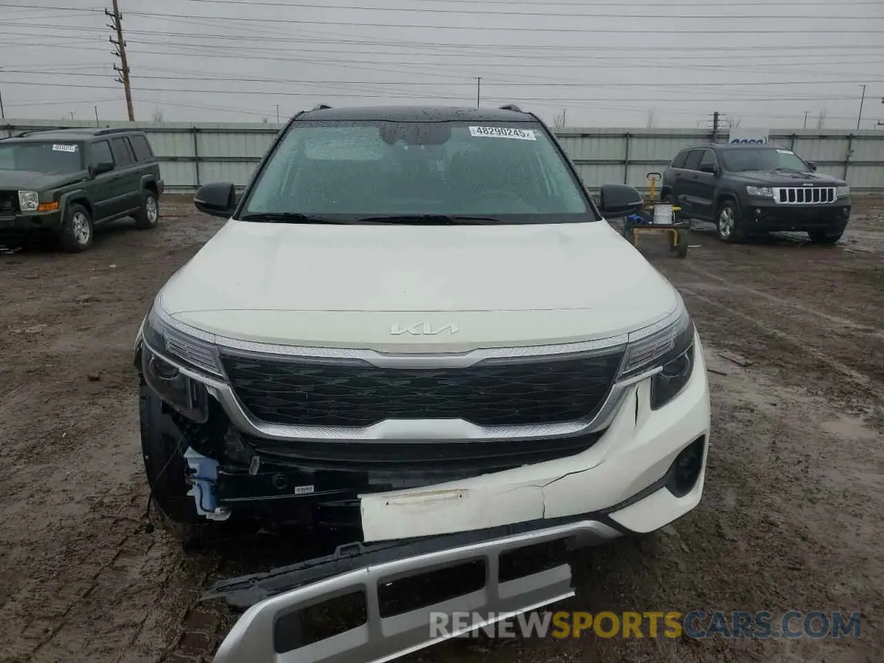 5 Фотография поврежденного автомобиля KNDEUCAA7P7420116 KIA SELTOS 2023