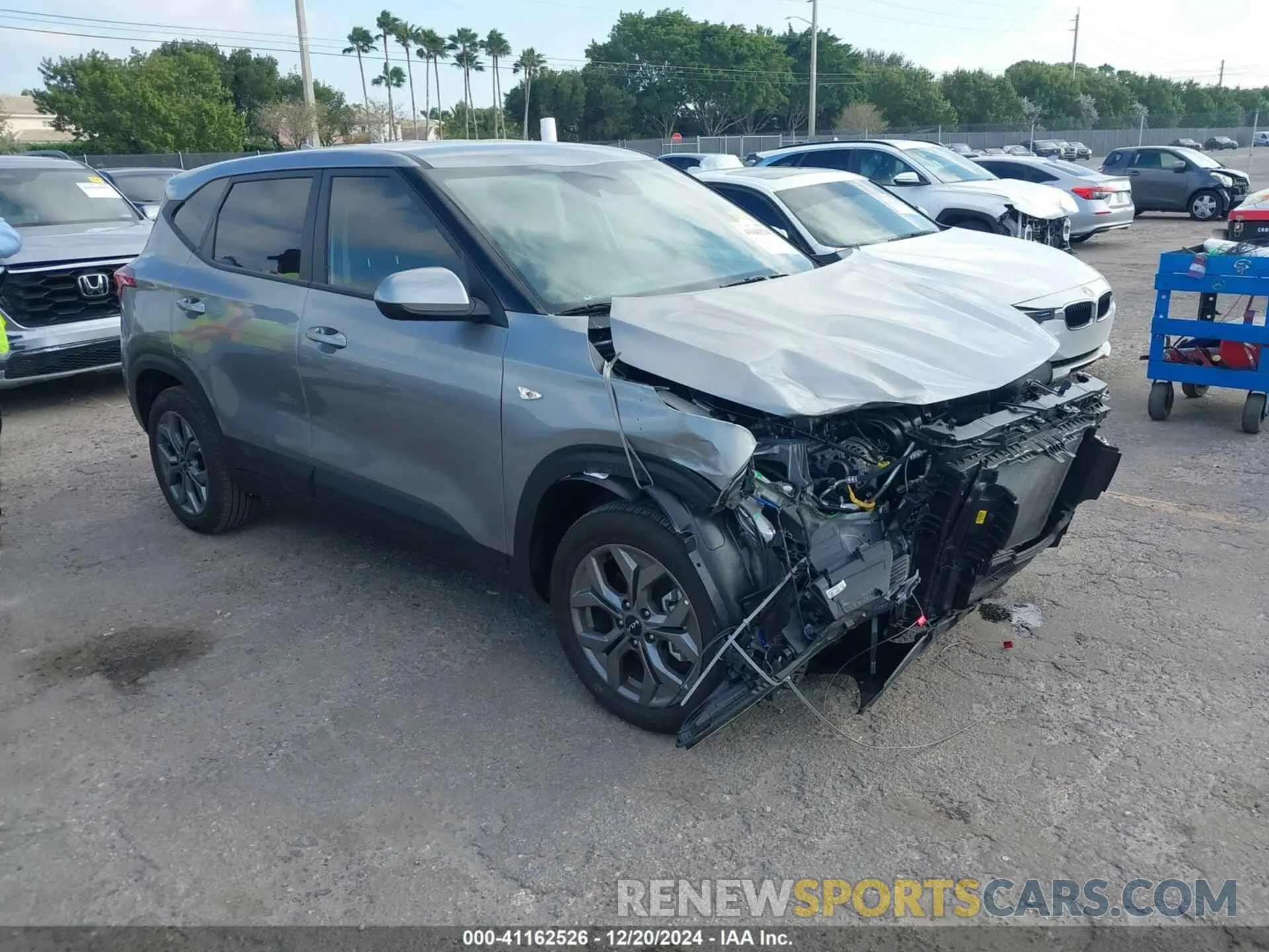 1 Photograph of a damaged car KNDEPCAA5R7663949 KIA SELTOS 2024