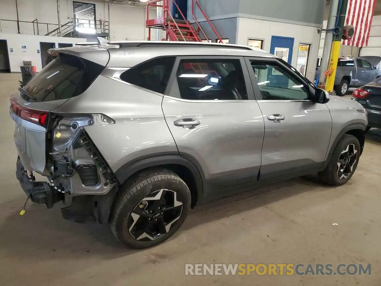 3 Photograph of a damaged car KNDER2AA0R7581163 KIA SELTOS 2024
