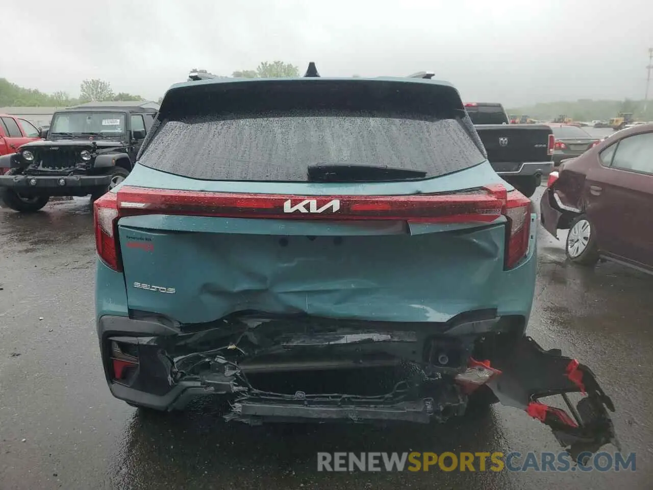 6 Фотография поврежденного автомобиля KNDER2AA2R7471876 KIA SELTOS 2024