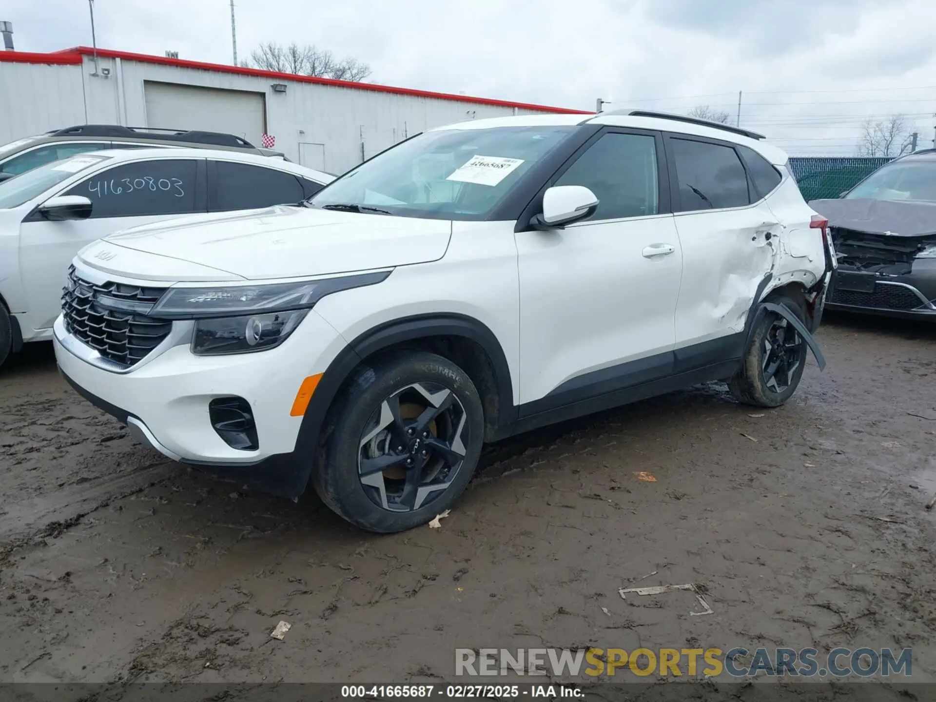 2 Фотография поврежденного автомобиля KNDER2AA2R7568852 KIA SELTOS 2024