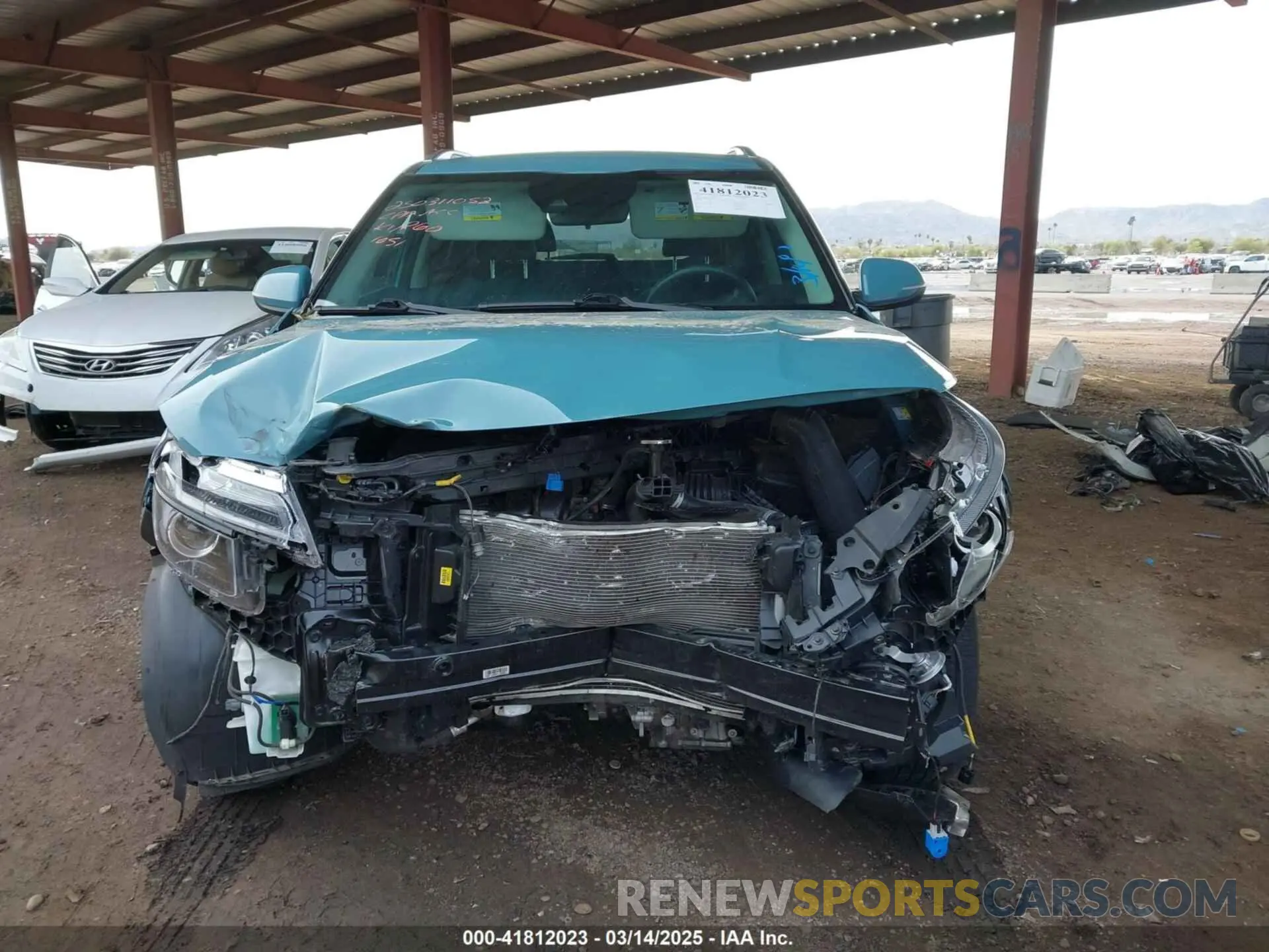 13 Photograph of a damaged car KNDER2AA4R7481051 KIA SELTOS 2024