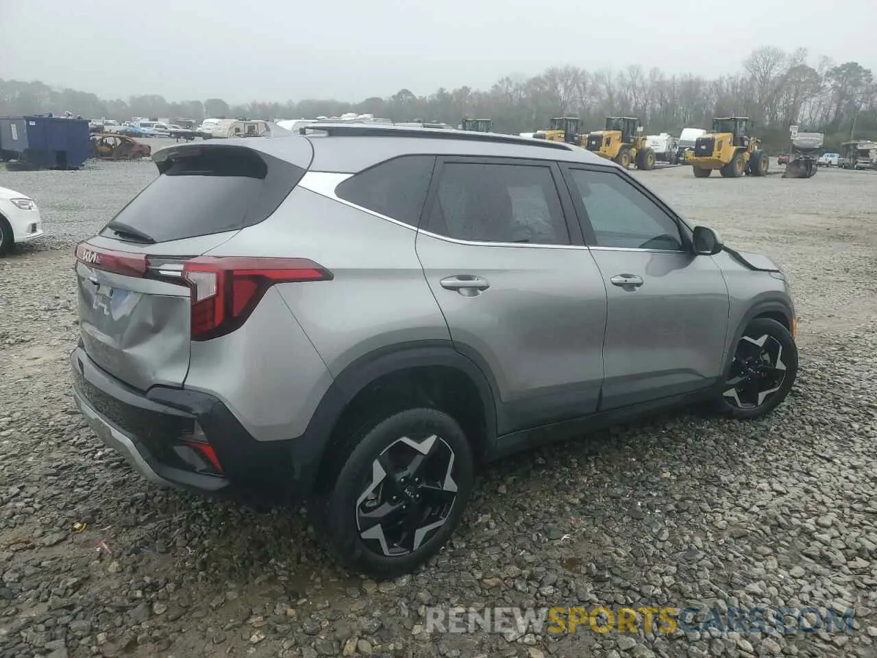 3 Photograph of a damaged car KNDER2AA8R7524628 KIA SELTOS 2024