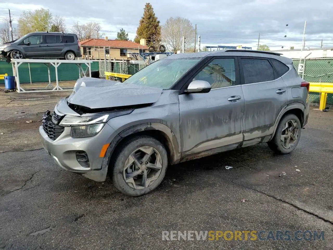 1 Photograph of a damaged car KNDERCAA0R7634143 KIA SELTOS 2024