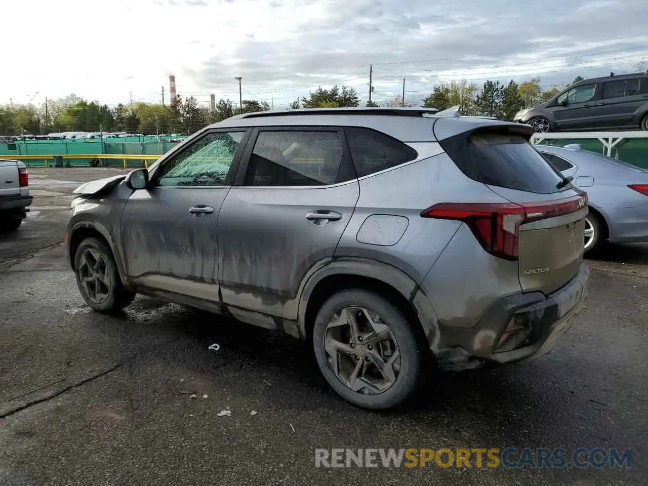 2 Photograph of a damaged car KNDERCAA0R7634143 KIA SELTOS 2024