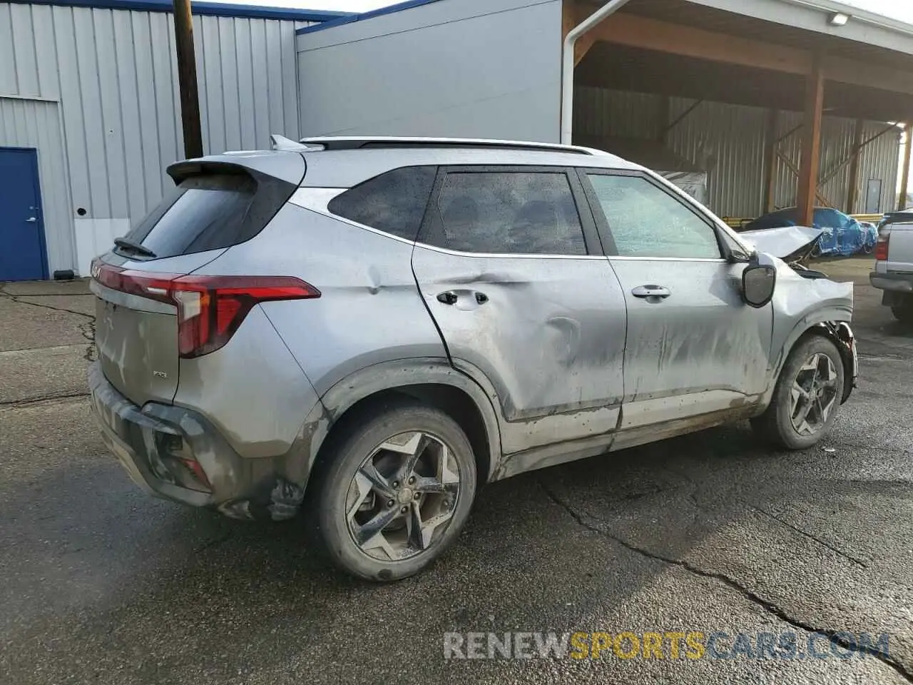 3 Photograph of a damaged car KNDERCAA0R7634143 KIA SELTOS 2024