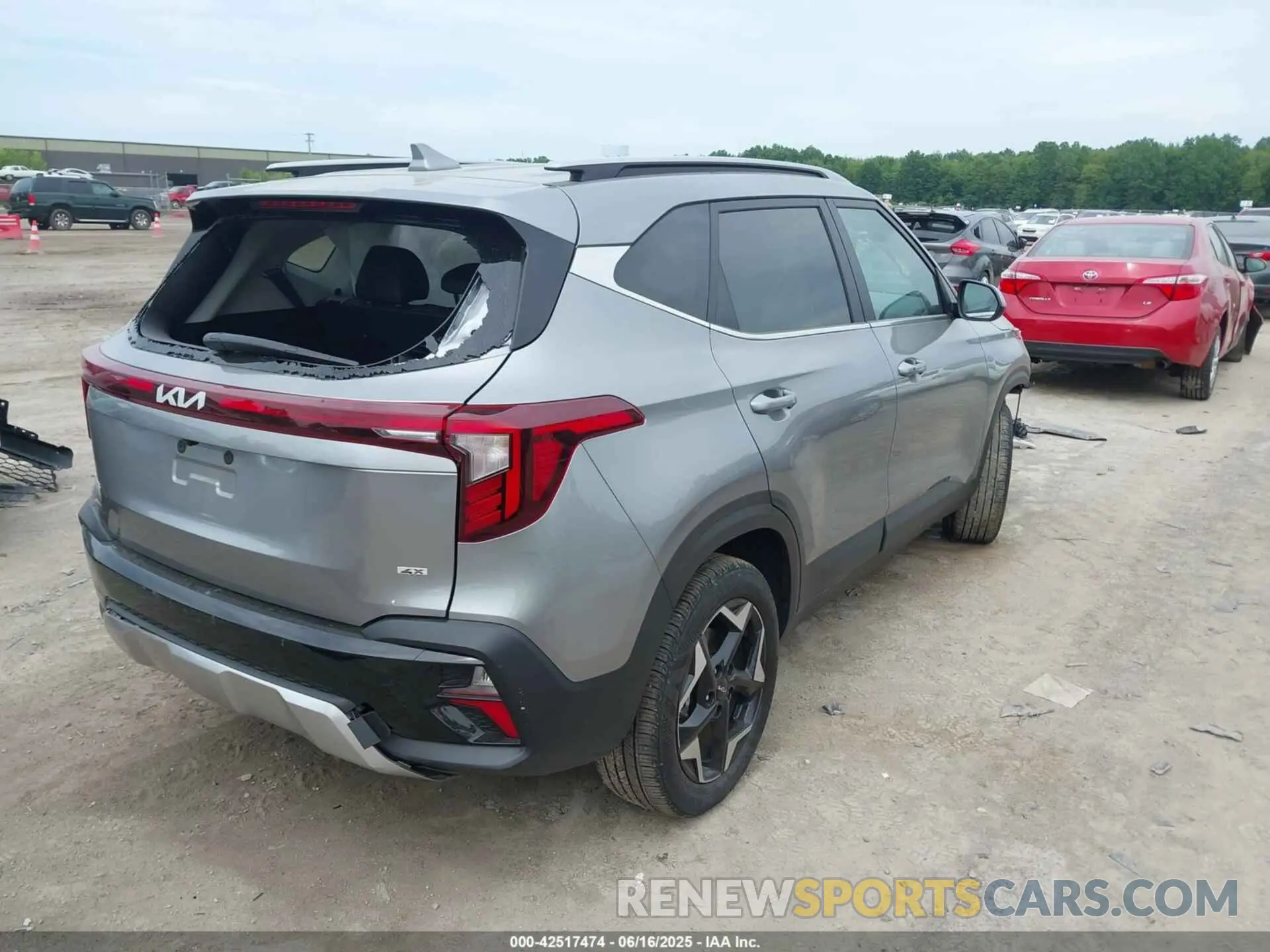 4 Фотография поврежденного автомобиля KNDERCAAXR7623425 KIA SELTOS 2024