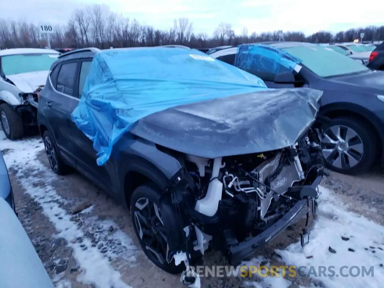 4 Фотография поврежденного автомобиля KNDETCA74R7535167 KIA SELTOS 2024