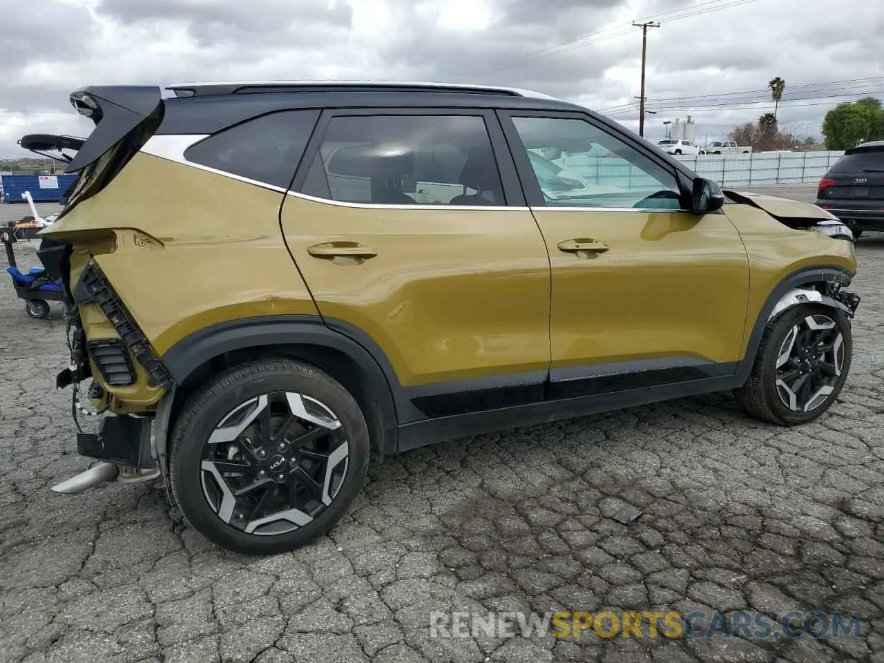 3 Фотография поврежденного автомобиля KNDETCA7XR7535786 KIA SELTOS 2024