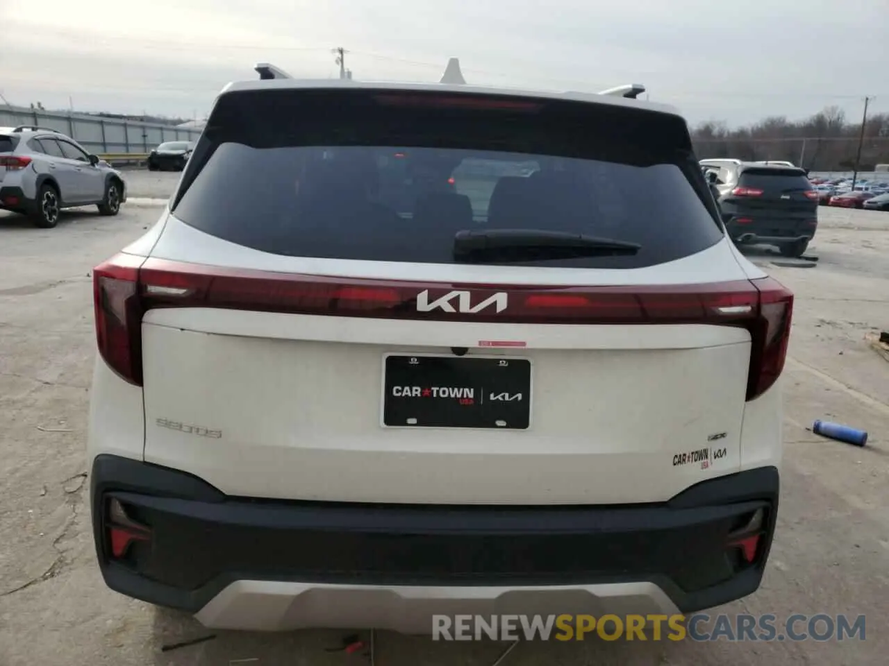 6 Фотография поврежденного автомобиля KNDETCA7XR7563829 KIA SELTOS 2024