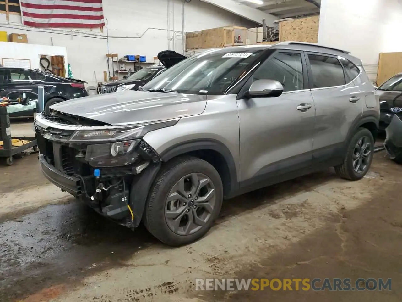 1 Photograph of a damaged car KNDEU2AA0R7490912 KIA SELTOS 2024