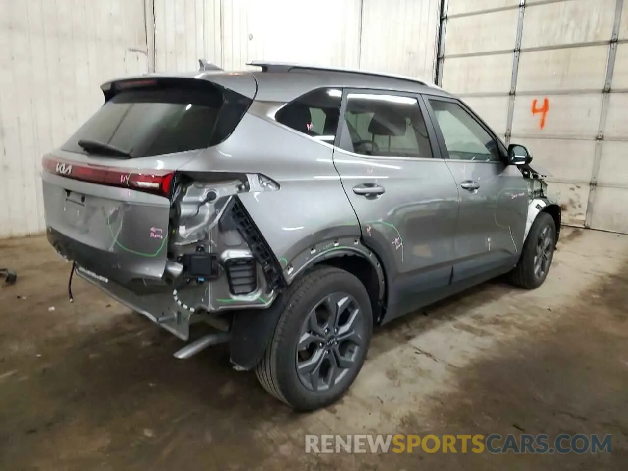 3 Photograph of a damaged car KNDEU2AA0R7490912 KIA SELTOS 2024