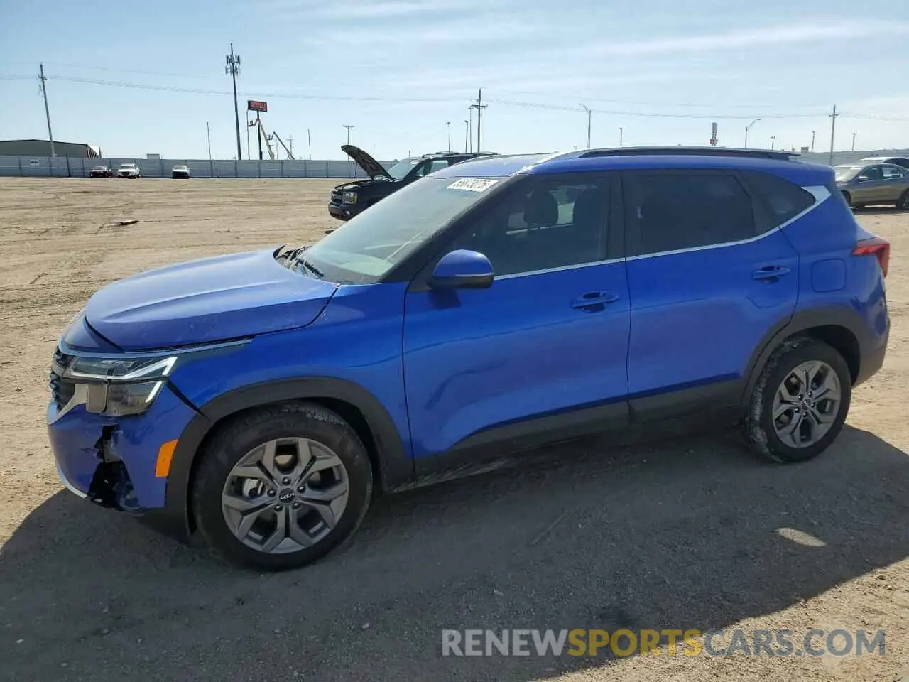 1 Photograph of a damaged car KNDEU2AA4R7601333 KIA SELTOS 2024