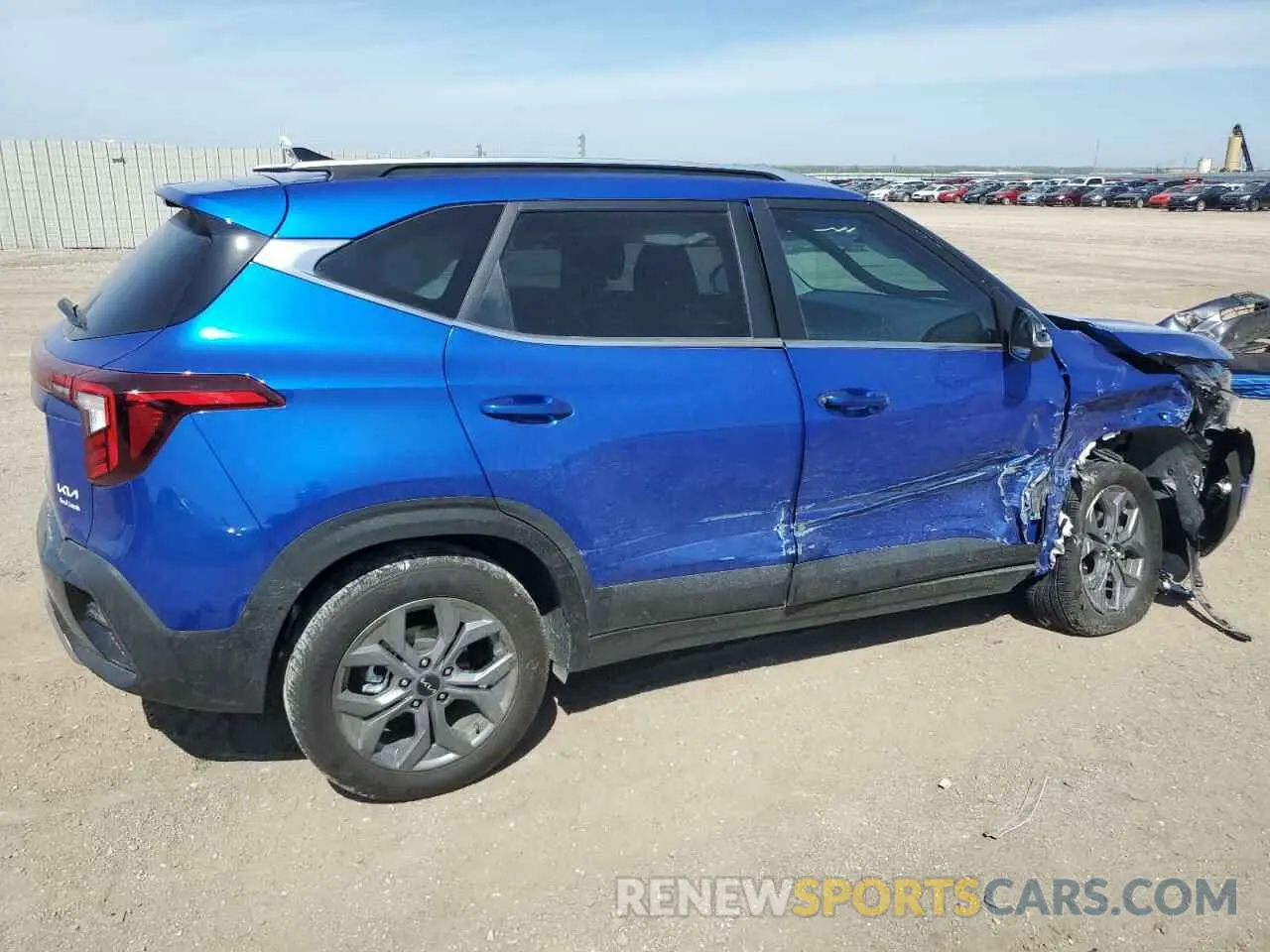 3 Photograph of a damaged car KNDEU2AA4R7601333 KIA SELTOS 2024