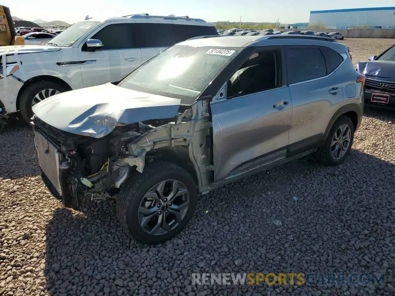 1 Фотография поврежденного автомобиля KNDEU2AA8R7497025 KIA SELTOS 2024