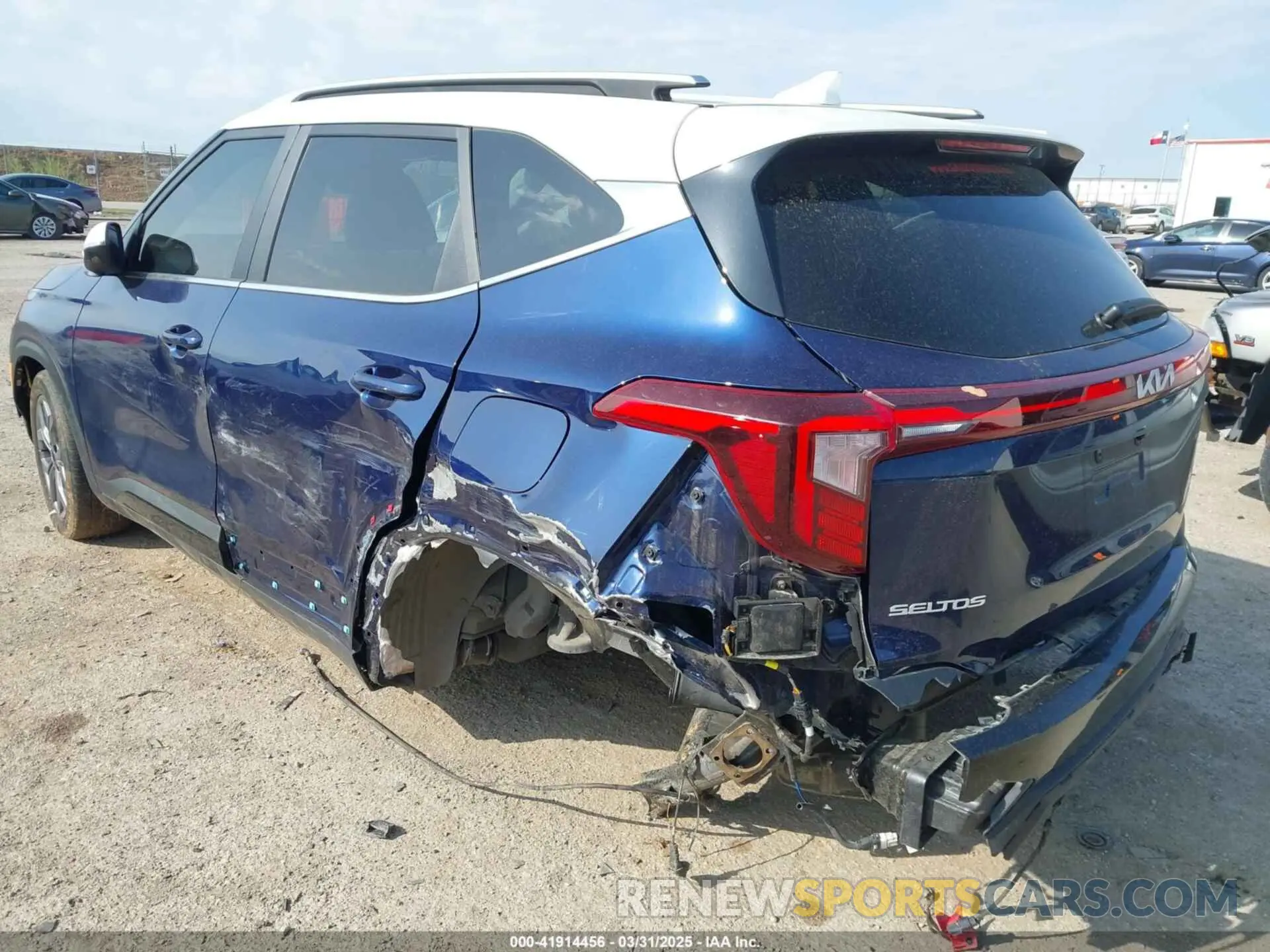 6 Photograph of a damaged car KNDEU2AAXR7552820 KIA SELTOS 2024