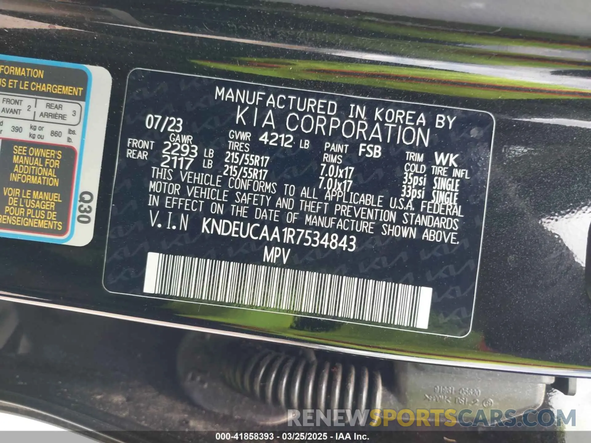 9 Фотография поврежденного автомобиля KNDEUCAA1R7534843 KIA SELTOS 2024