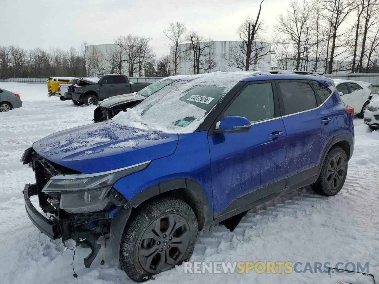 1 Photograph of a damaged car KNDEUCAA2R7476435 KIA SELTOS 2024