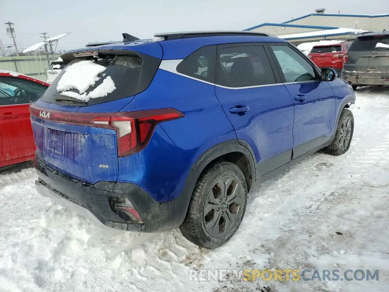 3 Photograph of a damaged car KNDEUCAA2R7476435 KIA SELTOS 2024