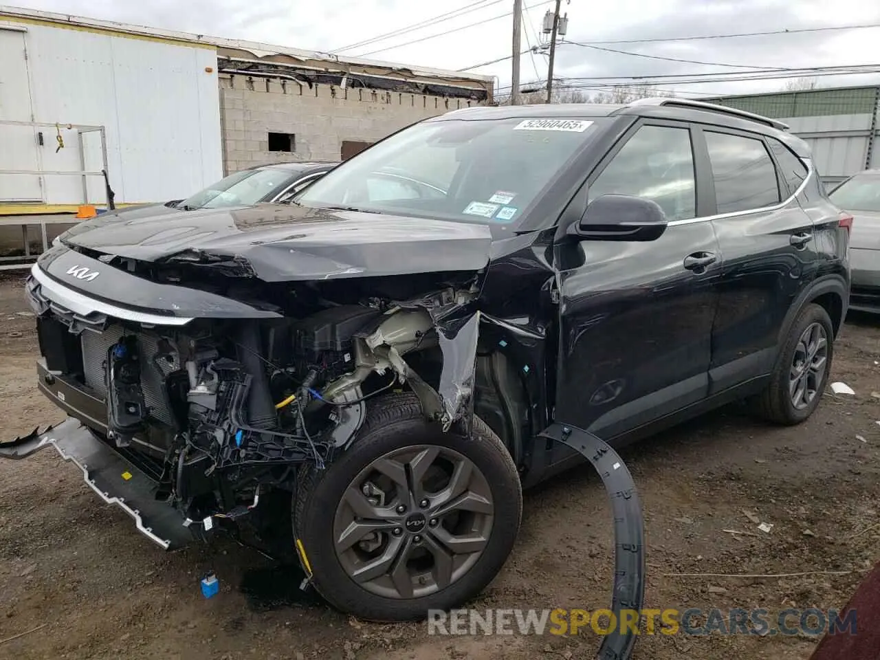 1 Photograph of a damaged car KNDEUCAA2R7665957 KIA SELTOS 2024