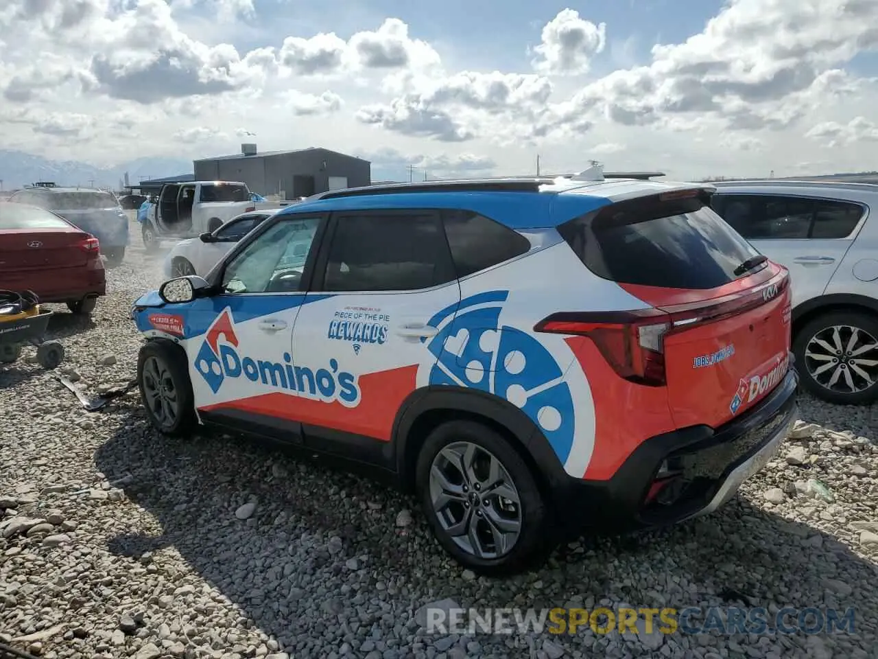 2 Photograph of a damaged car KNDEUCAA4R7585303 KIA SELTOS 2024