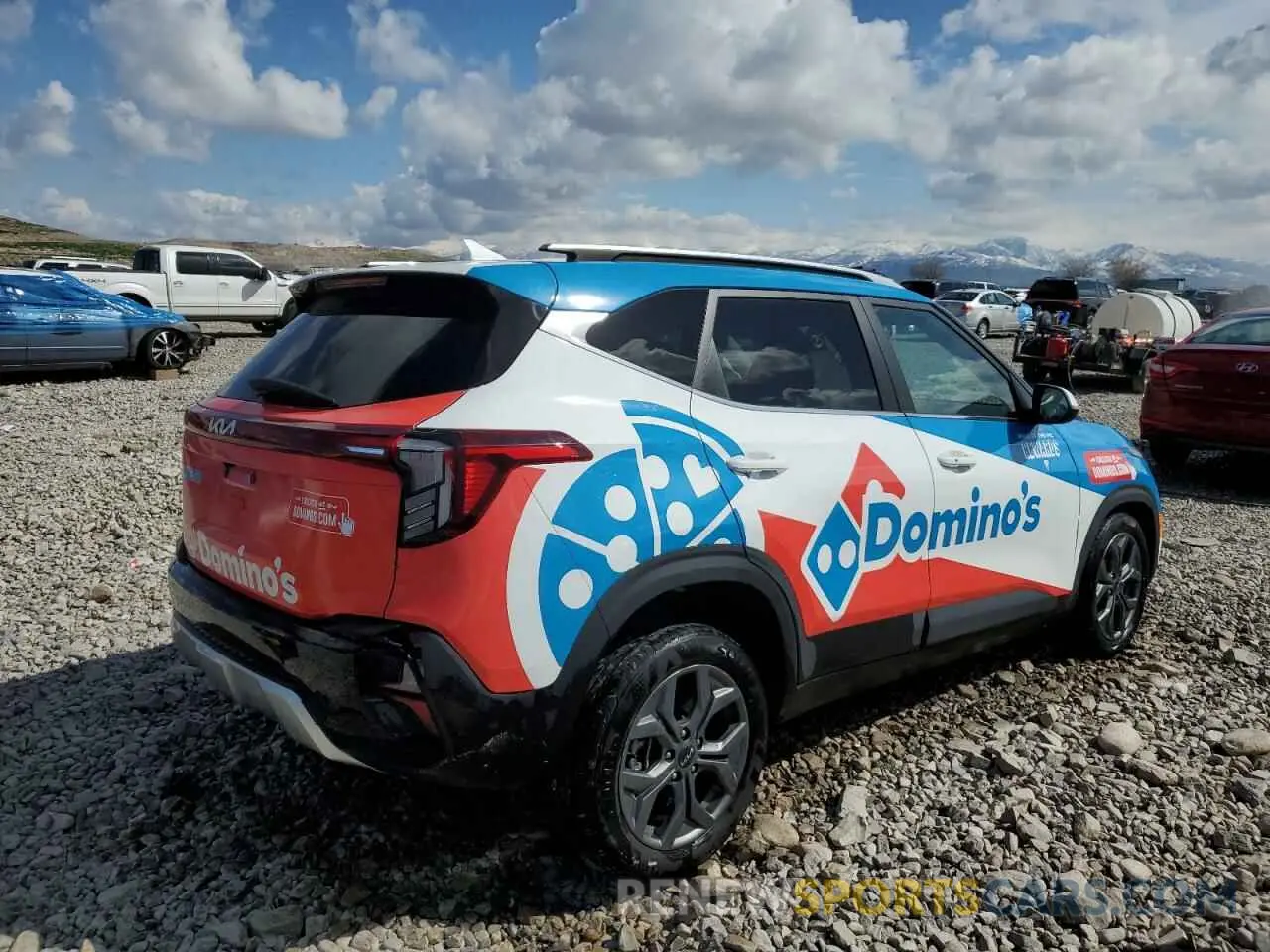 3 Photograph of a damaged car KNDEUCAA4R7585303 KIA SELTOS 2024