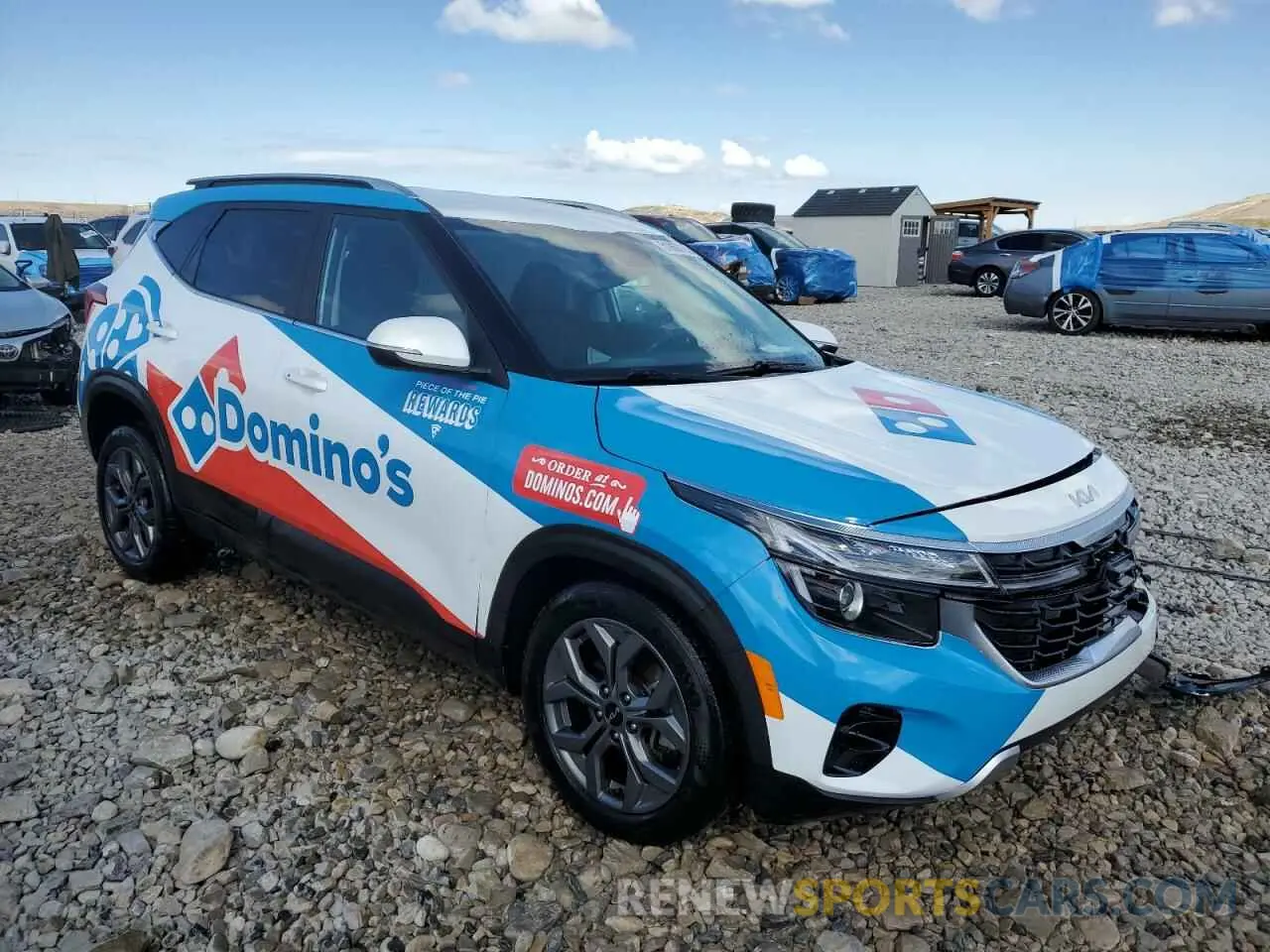 4 Photograph of a damaged car KNDEUCAA4R7585303 KIA SELTOS 2024