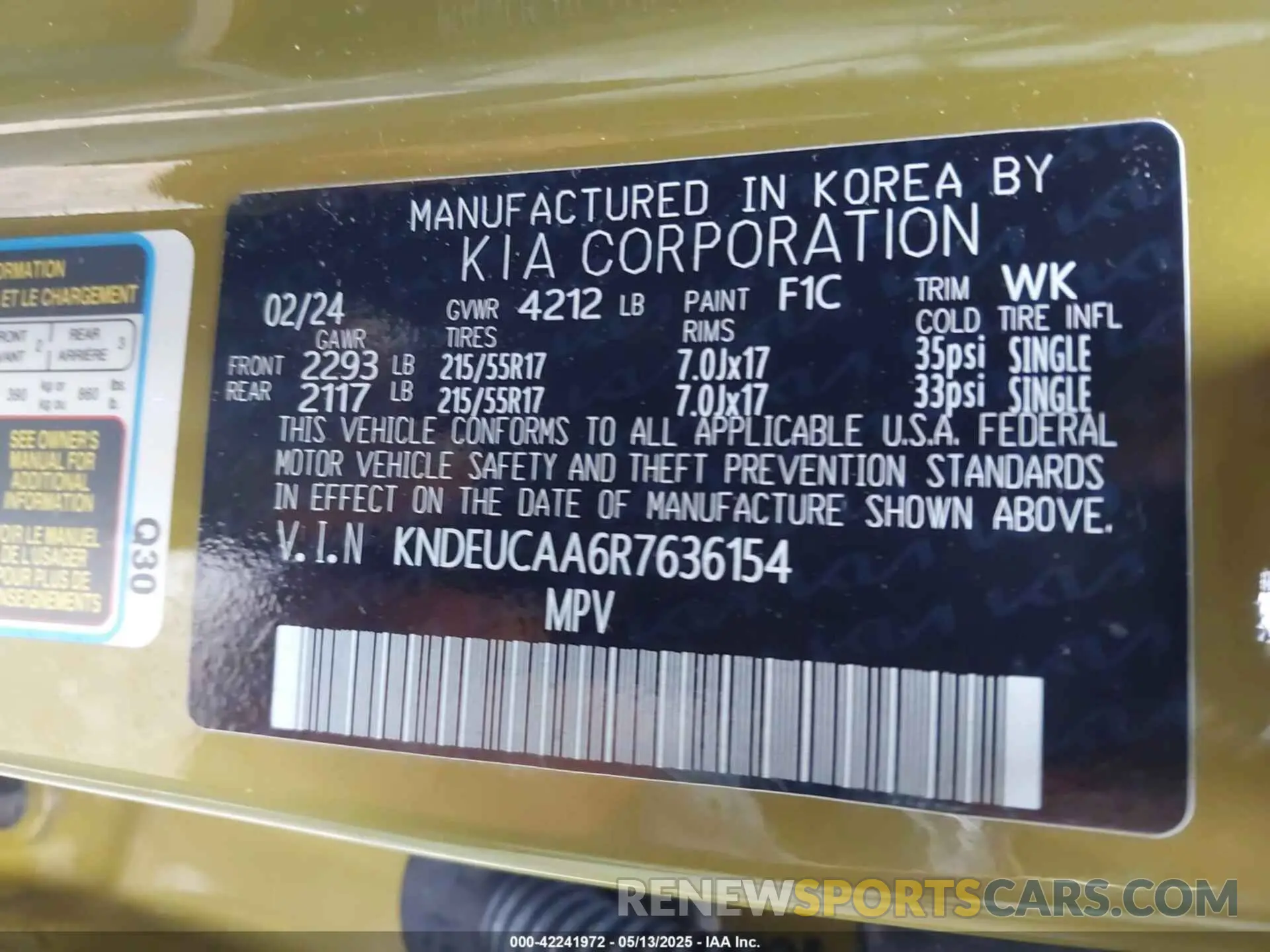 9 Фотография поврежденного автомобиля KNDEUCAA6R7636154 KIA SELTOS 2024