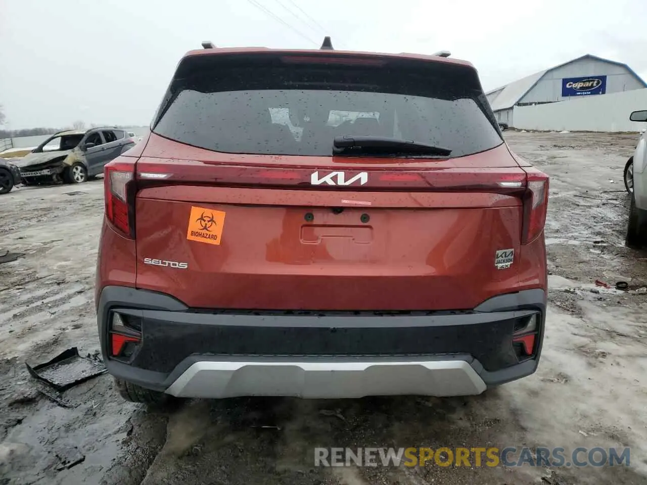6 Фотография поврежденного автомобиля KNDEUCAA8R7544317 KIA SELTOS 2024