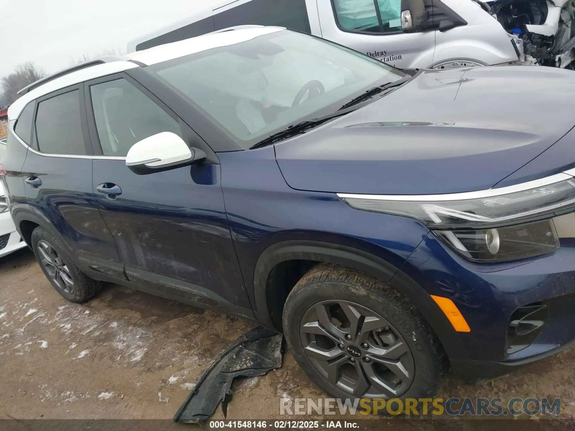13 Photograph of a damaged car KNDEUCAA8R7548416 KIA SELTOS 2024